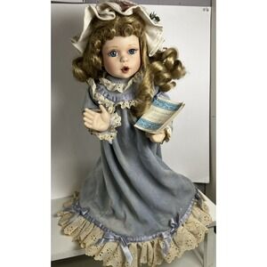 Sandra Kuck Porcelain Doll A Kiss‎ Goodnight Collectible Display Decor